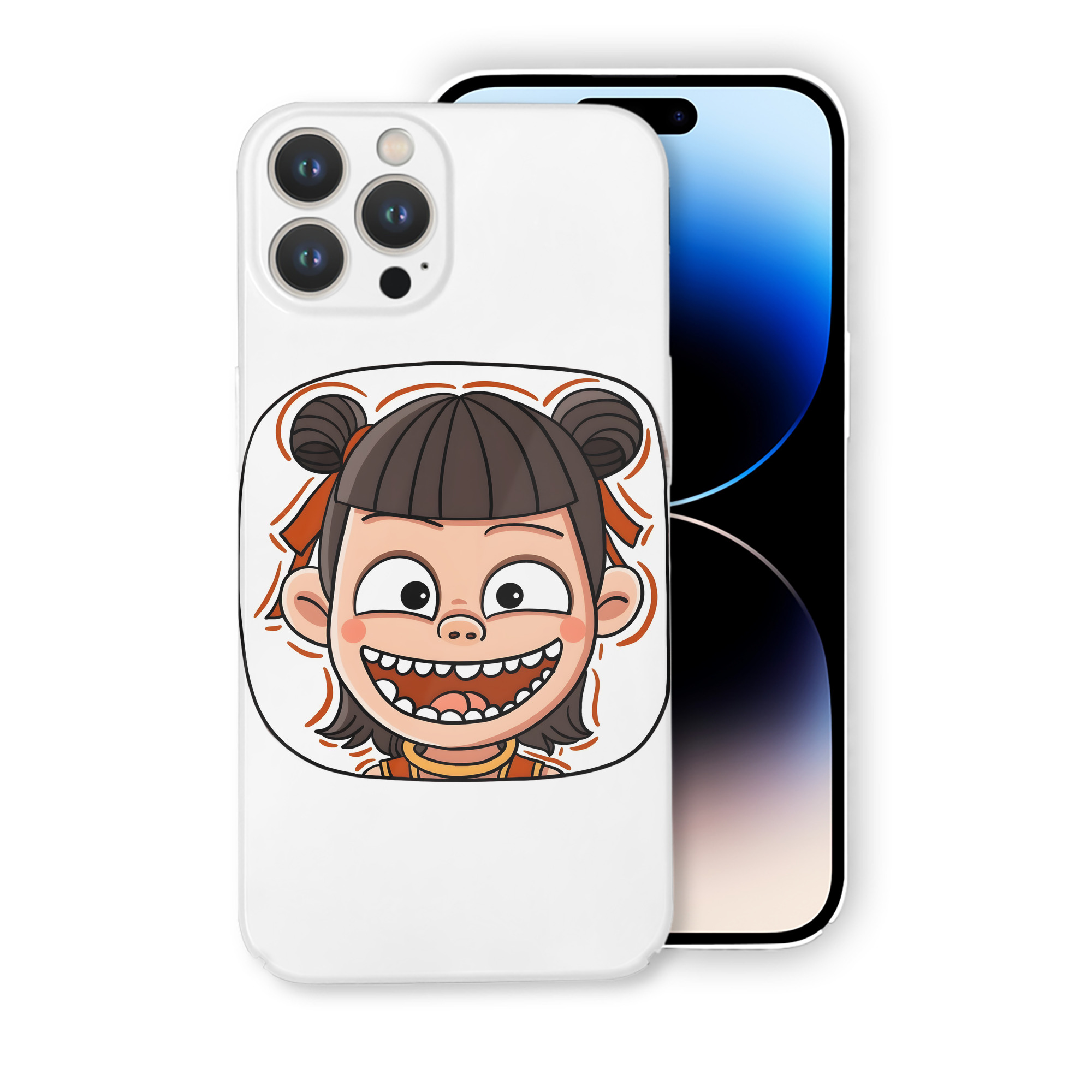 （画像用） Ne Zha 2 ナタ 魔童の大暴れ 【iPhone 14シリーズ対応】ハードケース